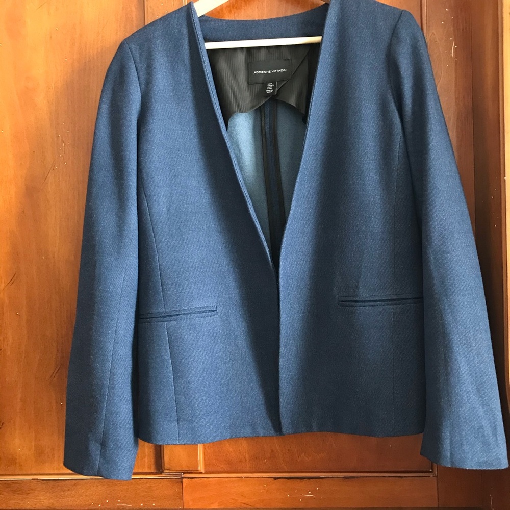 Adrienne Vittadini blue blazer